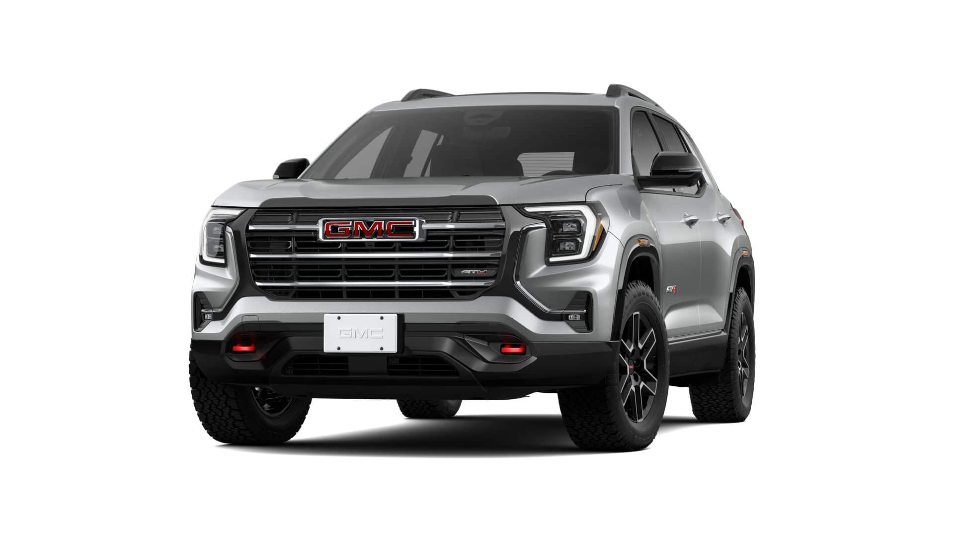 2026 GMC Terrain AT4 in Sterling Metallic — front three-quarter view